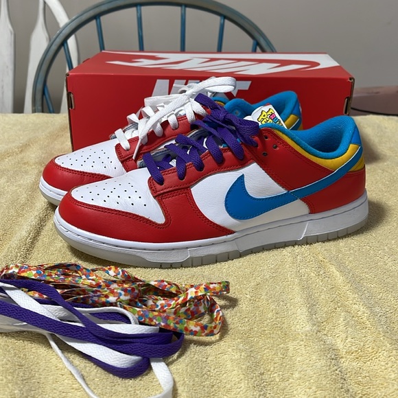 Nike Lebron James Fruity Pebbles Dunk Low - Picture 2 of 9